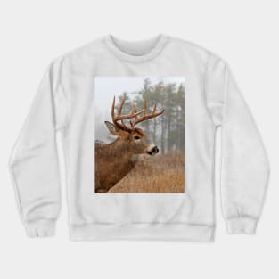 Bullet Buck - White-tailed deer Crewneck Sweatshirt